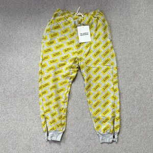 Kids Yellow Graphic Jogger Pants - The Animals Observatory